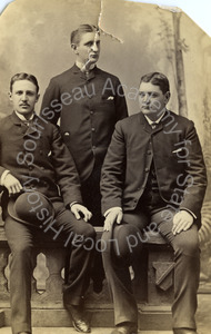 Image of Portrait of George A. Pope, William H. Talbot and Frederick C. Talbot